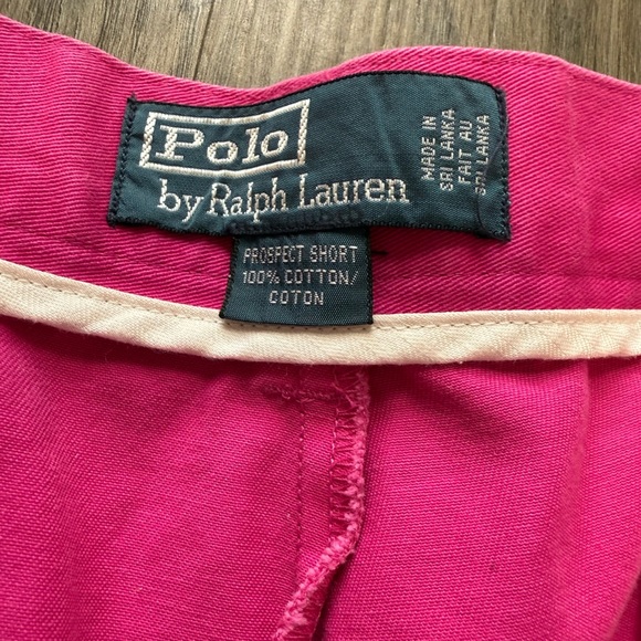 Ralph Lauren Polo Pink Men’s Shorts - Picture 3 of 4